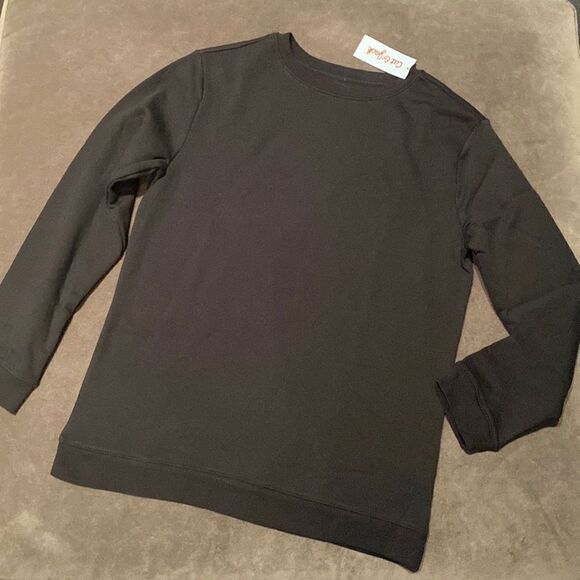 Cat & Jack Other - Kids Cat & Jack Black/Ebony Sweater Size XXL (18) Husky NWT